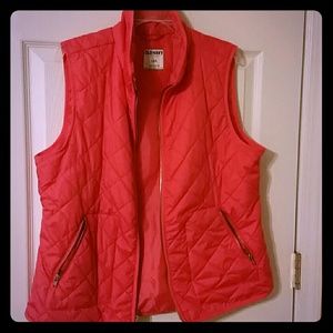 Hot pink vest